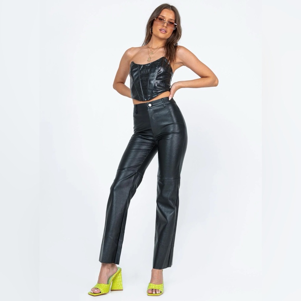 Princess Polly Tall Leather Pants
